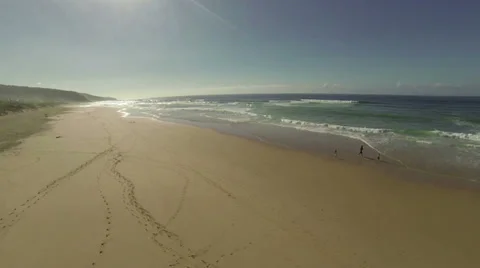 Copter beach shot Vídeo Stock 34625421