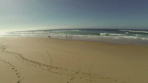 Copter beach shot. Stockbeeldmateriaal 34627736