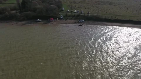 Copter jet ski high quality shooting Video stock 130827963
