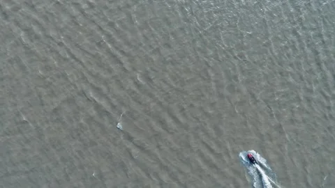 Copter jet ski high quality shooting Stock-Footage 130830212