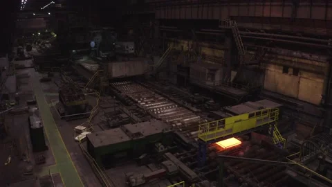Coptetr footage rolling mill- Stock Footage 167306590