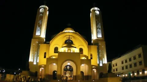 Coptic Church Stock Footage 10587064