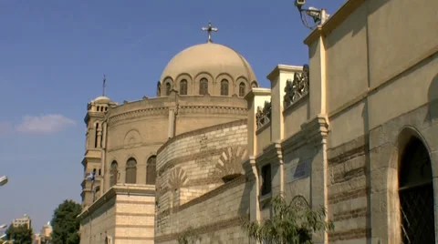 Coptic district cairo Stock-Footage 35614939