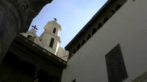 Coptic district cairo Stock-Footage 35630180