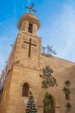 Coptic Quarter, Old Cairo, Egypt Stock Photos