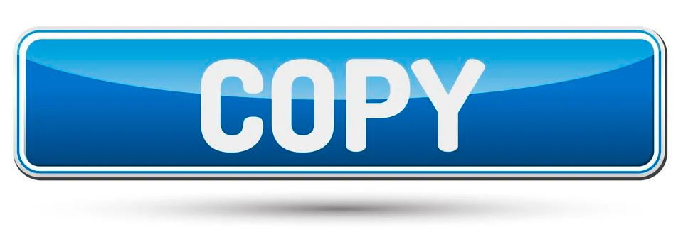 COPY - Abstract beautiful button with text. Stock Illustration