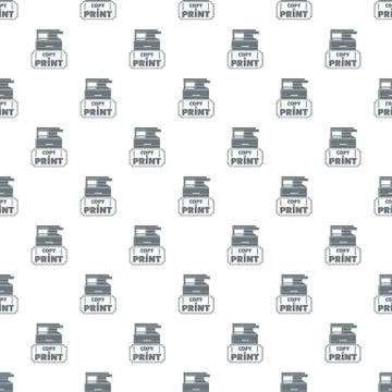 Copy and print pattern vector seamless 스톡 일러스트