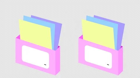 File Folder Clip Stock Videos – Royalty-Free HD & 4K Videos | Pond5