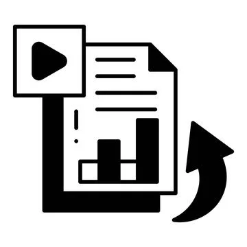 Copy Dualtone Icon Stock Illustration