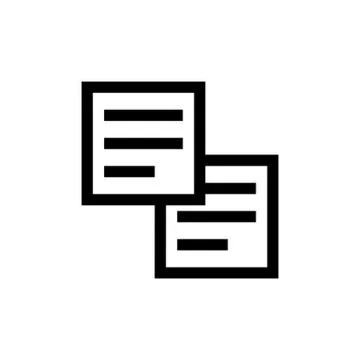 Copy Icon Stock Illustration