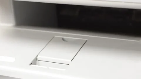 Copy machine in work Stockbeeldmateriaal 149840379