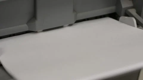 Copy machine in work Видео 149840382
