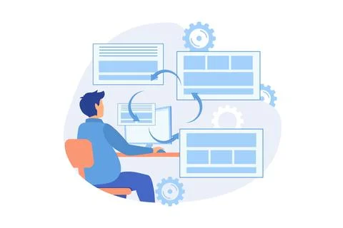 Copy optimization Web text, shadow copy optimization algorithm, online busi.. Stock Illustration