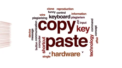 Copy Paste Stock Video Footage | Royalty Free Copy Paste Videos | Pond5