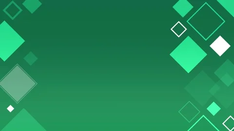 Copy space and presentation screen concept 4k animation in green with floating Stock Footage 313343940