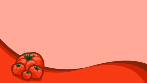 Copy space and tomatoes. Stock Footage 329815912