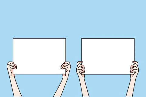 Copy space blank screen concept Stock Illustration