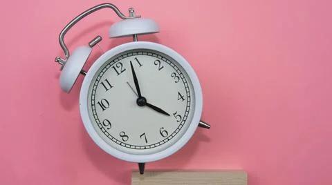 A copy space of a clock concept. Time Concept Stock Photos