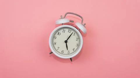 A copy space of a clock concept. Time Concept Stock Photos