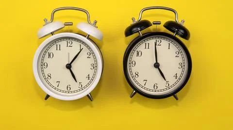 A copy space of a clock concept. Time Concept Stock Photos