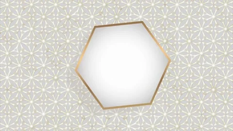 Copy space decoration of islamic eid mubarak and eid al adha lantern in a lig Stock Footage 270955150