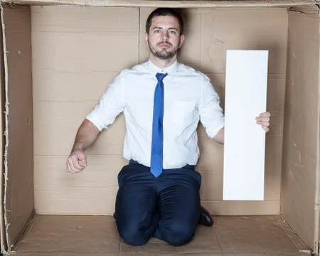 Copy space in the hand Stock Photos
