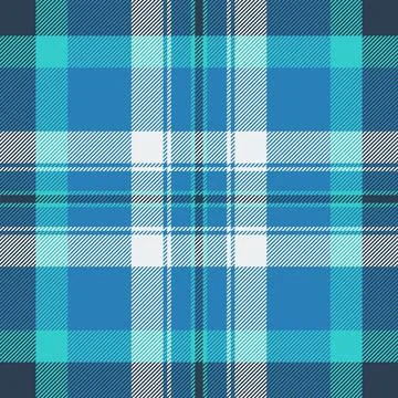 Copy space plaid check textile, british pattern background vector. Grid tar.. Stock Illustration