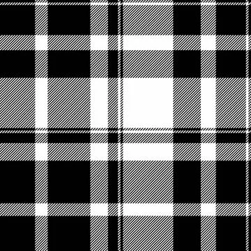 Copy space seamless textile vector, cut out plaid tartan background. Geomet.. イラスト素材