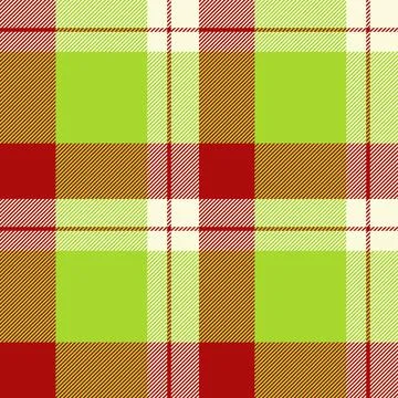 Copy space seamless vector fabric, napkin background textile tartan. Christ.. Stock Illustration