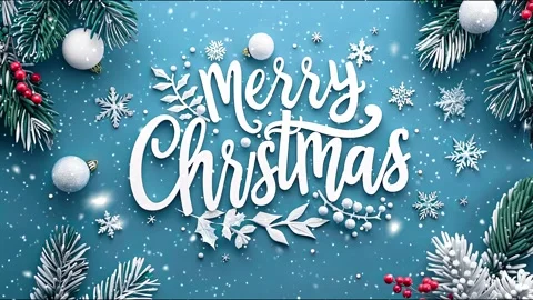 Copy-space for text. The concept of Christmas and New Year holidays. Stock Footage 286900225