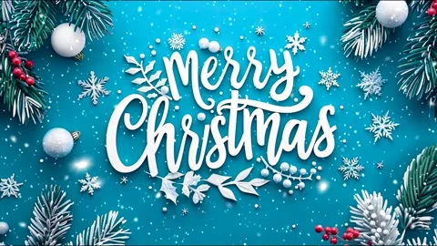 Copy-space for text. The concept of Christmas and New Year holidays. Video stock 286901323