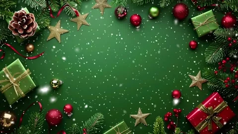 Copy-space for text. The concept of Christmas and New Year holidays. Stock Footage 286902458