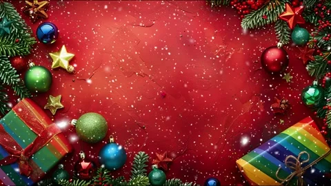 Copy-space for text. The concept of Christmas and New Year holidays. Stock Footage 286903613