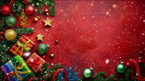 Copy-space for text. The concept of Christmas and New Year holidays. Stock Footage 286903755