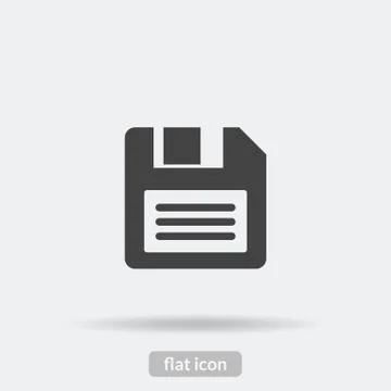 CopyA Save icon, Vector is type EPS10 Stock Illustration
