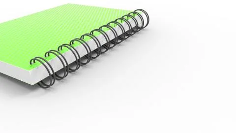 Copybook Stock Illustration