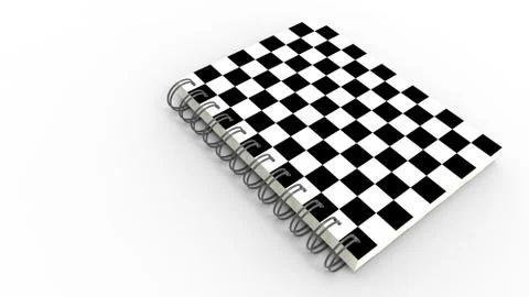 Copybook Stock Illustration