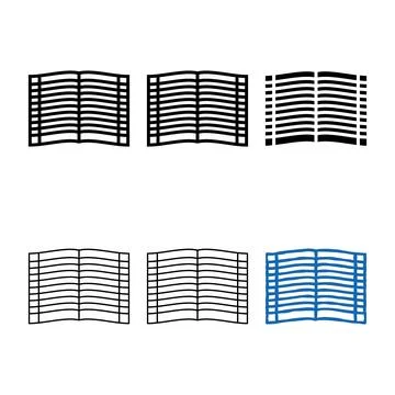 Copybook for modern writing notes color icon vector Stock Illustration