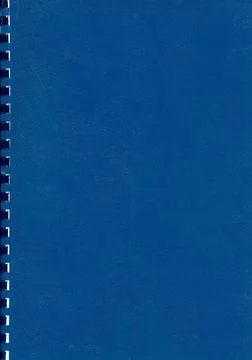 Copybook with spiral bind Stock Photos