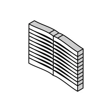 Copybook for writing notes isometric icon vector illustration Stock Illustration