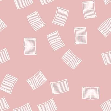 Copybook for writing notes line seamless pattern 스톡 일러스트