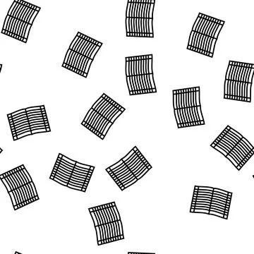 Copybook for writing notes vector seamless pattern Illustrazione stock