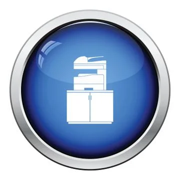 Copying machine icon Stock Illustration