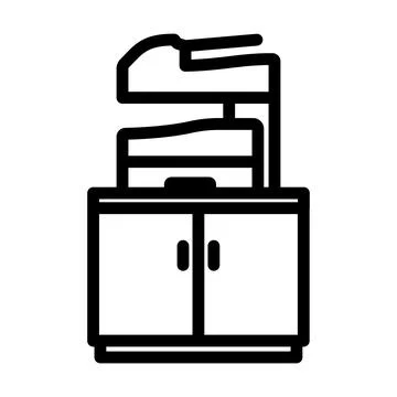 Copying Machine Icon Stock Illustration