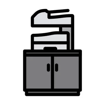 Copying Machine Icon Stock Illustration