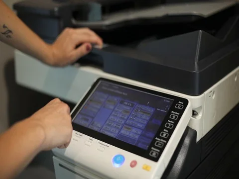 Copymachine Stock Footage 94729010