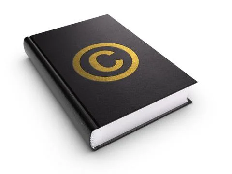 Copyright book Stock Illustration