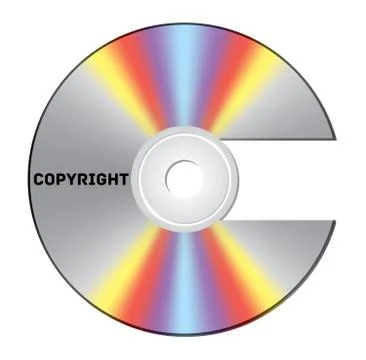 Copyright CD Illustrazione stock