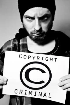 Copyright criminal Stock Photos