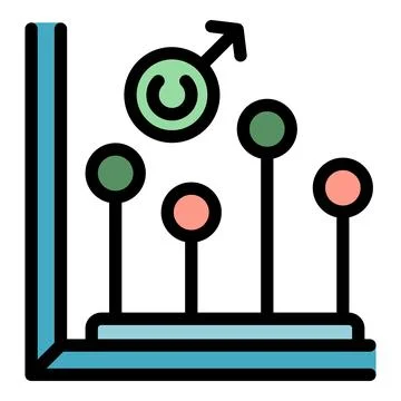 Copyright data icon vector flat イラスト素材